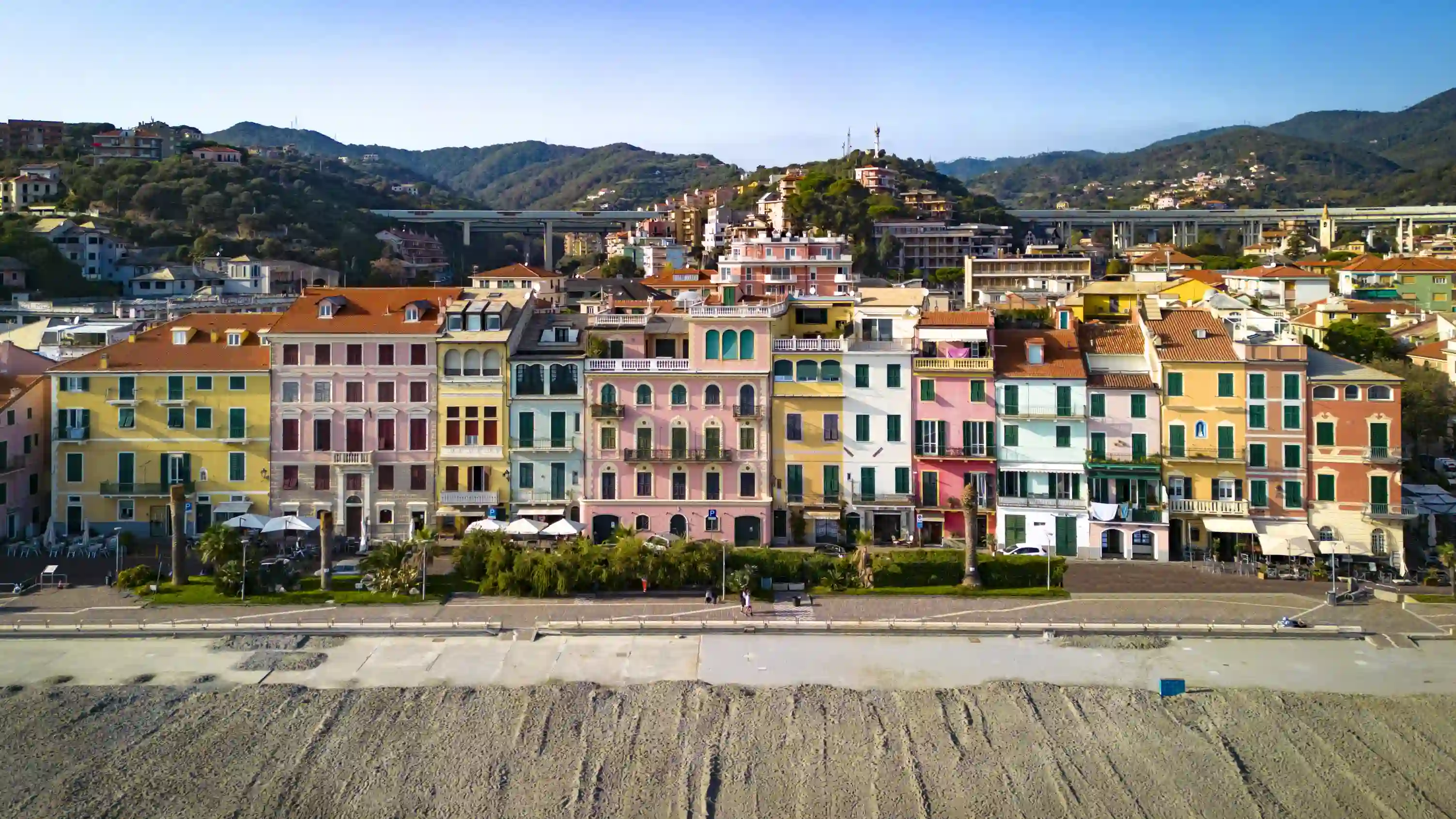 Celle Ligure panorama dal mare